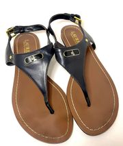 LAUREN  PATSI SANDAL T Strap Size 8.5​ Women’s