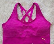 Puma Size Large Criss Cross Sports Bra