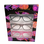 Betsey Johnson Cat’s Eye Reading Glasses +2.00