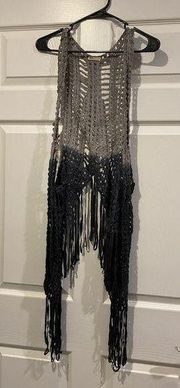 Fringe vest by Vocal - Boho Style