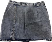 New  denim jean skirt size large