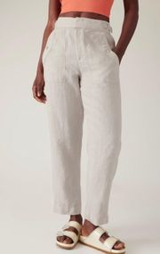 NEW NWT  Voyager Linen Pant Undyed Neutral Size 4