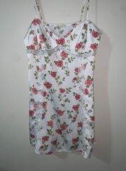 L.A. Hearts Floral Dress, Size L, Pink and white. Never worn