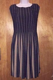 Black & Brown Maggy London Cap Sleeve Dress Size 6