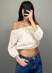 / Revolve Hadley Off Shoulder Crop Top