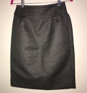 Philosophy di Alberta Ferretti Skirt Grey (Gray) Pencil Skirt Sz 6 EUC Designer