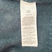 Boden Relaxed Cable Knit Wool Alpaca Blend Stretch Crew Neck Sweater Airforce 4