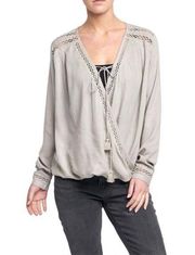 Silver Shayne Women's Top Size L NWOT