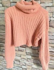 Women’s Turtleneck Cropped Sweater Size XS