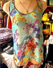 Daytrip floral sheer top