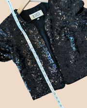 BB Dakota Black Sequins Blazer 