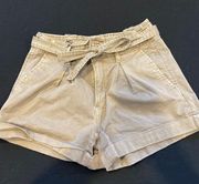 American Eagle Paperbag  Green Shorts