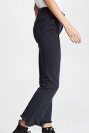 McGuire Gainsburg Bootcut Washed Black Jeans