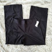 Attention Relaxed Fit Low Rise Wide Leg Black Dress Pants Size 10