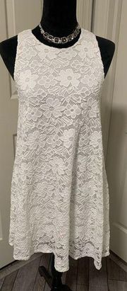 Ginger G White Lacy Dress