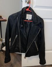 American Eagle Black Leather Jacket