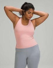 Lululemon  Cool Nulu Light Pink Racerback Tank Top