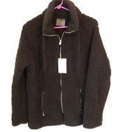 Adrienne vittadini Fleece Jacket Full zip L