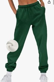 Green  High Rise Joggers