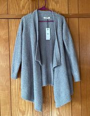 Gray Gillian Wrap Cardigan