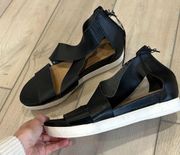 Universal Threads Universal Thread Platform Black Sandals Womens Size 9 Shoes Spring Summer Casual