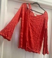 1.4.3. Story by Line Up Women's Tops Red Large