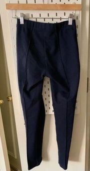 Navy ponte pants