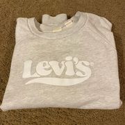 Levis oversized soft crew neck