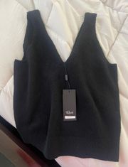 NWT  Knit V-Neck Tank