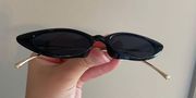 Urban Outfitters Black Cat-eye Sunglasses