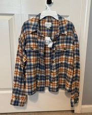 Outfitters Cropped Flannel