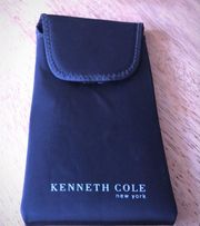 Kenneth Cole New York black eye glass case.