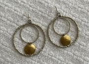 Noonday Collection Solaris Artillery Bead Hoop Earrings