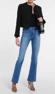 Veronica Beard Leena High Rise Bootcut Jeans in Mystic Blue Size 30
