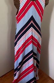 NWT, Chaps Sleeveless Maxi Dress