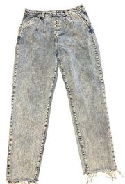 Simple Society Light Wash High Waisted Denim Jeans Size 13/31