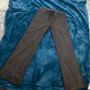 The Limited  Dark Brown Tweed Style Wide Leg Slacks, size 6R