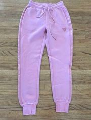 Guess pink sweat pants