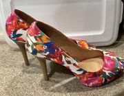 Floral heels