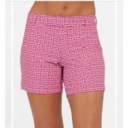 SPANX Sunshine shorts size Large Hibiscus  Gingham