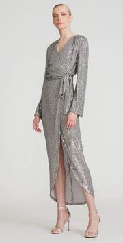 NWT Halston Falan Sequin Cocktail Dress