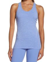 Sweaty Betty Women's Size 12 Athlete Seamless Workout Vest Top Cornflower Blue