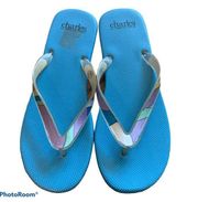 Charles by Charles David Blue Flip Flop Sandals