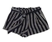 Torrid‎ B&W Striped Tie Front Shorts