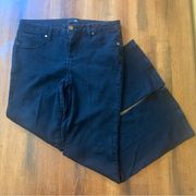 1822 black wash denim stretch jeans. Size 14