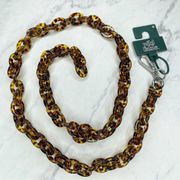 Wild Fable Plastic Tortoise Chain Link Belt Size Medium M