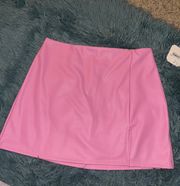 Altar’d State Hot Pink Mini Skirt 