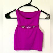 Free People Movement Hot Pink Cropped Tank M/L