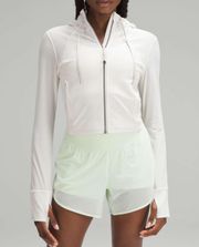 Lululemon Cropped Define Mesh Jacket *Nulu Bone 2