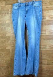 Jordache Bootcut Light Denim Wash Size 10